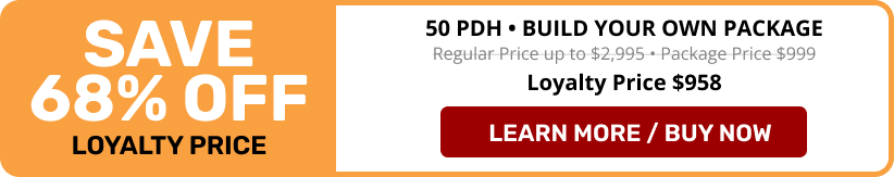 PDHengineer Build Your Own Package - 50 PDH
